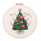Christmas Embroidery Diy Material Package Kit