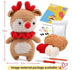 Crochet Material Package Woven Wool Ball Handmade Doll Diy Knitted Crochet Material Package