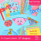 Children's Three-dimensional Fun Handmade Diy Ingredients Origami Book