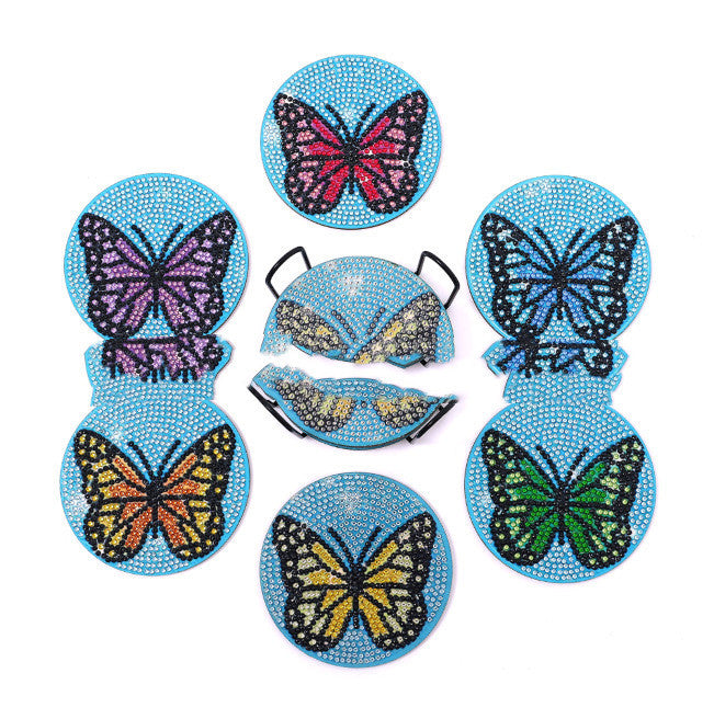 DIY Christmas Coaster Full Diamond Sticker