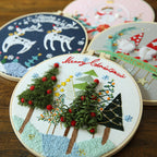 Christmas Decoration Embroidery Diy Material Bag