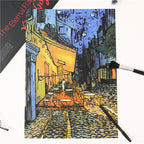 Van Gogh Scraping Colorful Scratch Paper Picture Book Pressure-reducing Creative Painting