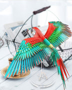 3D Three-dimensional Metal DIY Assembly Model Macaw