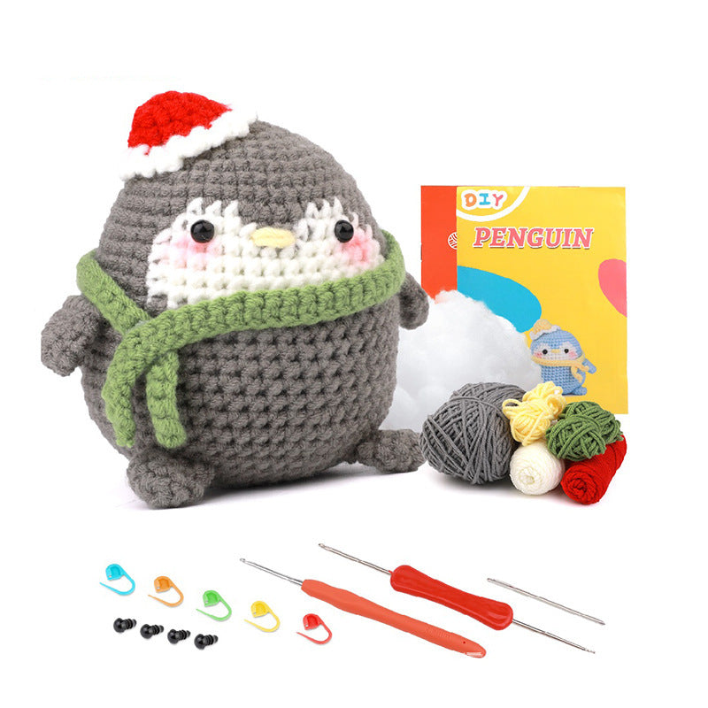 Crochet Material Package Woven Wool Ball Handmade Doll Diy Knitted Crochet Material Package