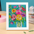 Christmas DIY Framed Diamond Painting Craft Size