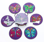 DIY Christmas Coaster Full Diamond Sticker