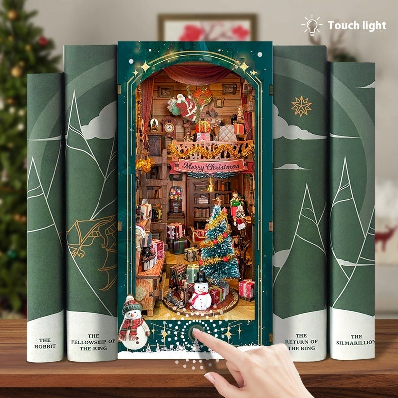 Christmas Gift Ding Ding House Book Stand DIY