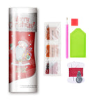 DIY Diamond Painting Christmas Stocking Tote Bag