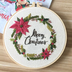 Christmas New Embroidery Diy Handmade Material Bag