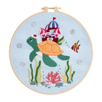 Embroidery Diy Material Package Infauna Series Beginner's Entry Manual Embroidery Kit