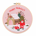 Christmas Embroidery Diy Material Package Kit