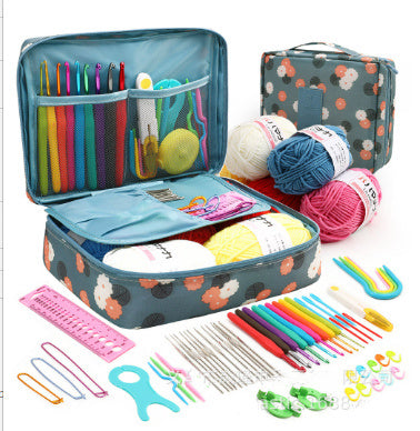 Beginner Beginner Crochet Suit Multi-color Storage Bag