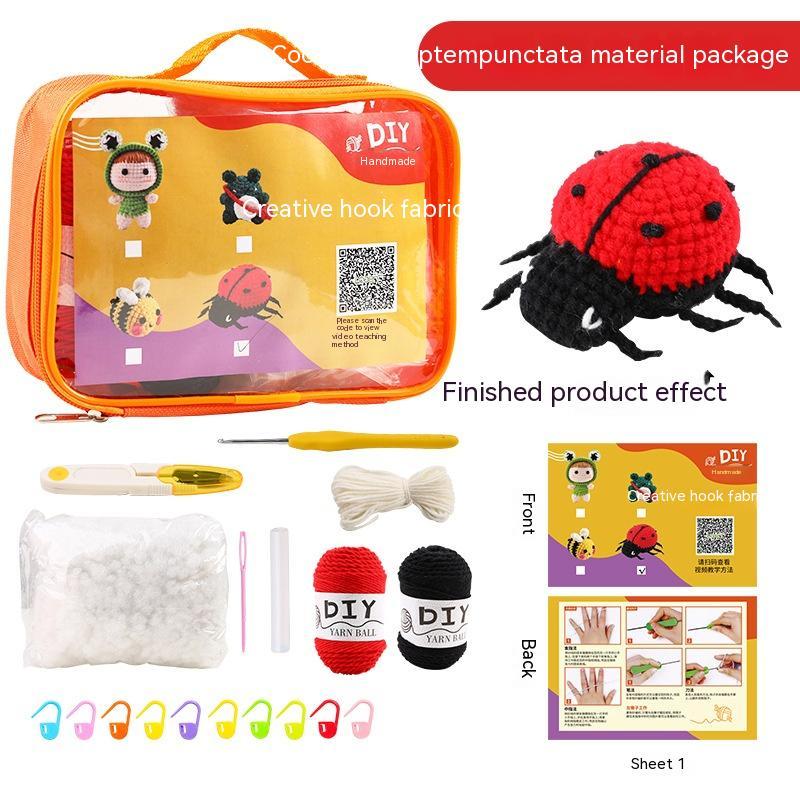 Crochet Material Package DIY Tool Set Toy