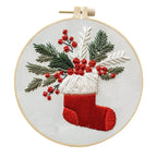 Christmas Kit Embroidery Handicraft DIY Material