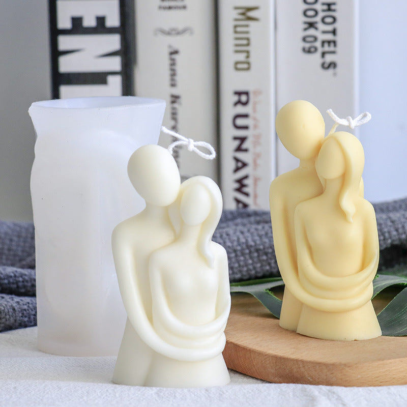 Aromatherapy Candle Craft Gypsum Decoration Silicone Mold
