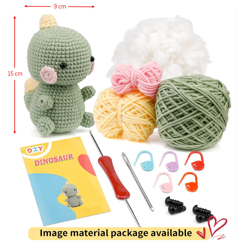 Crochet Material Package Woven Wool Ball Handmade Doll Diy Knitted Crochet Material Package