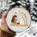 Christmas Kit Embroidery Handicraft DIY Material