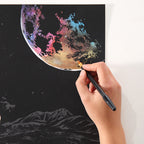 Space Planet Astronaut Scratch Painting Toys