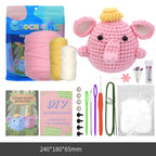 Crochet Material Package Woven Wool Ball Handmade Doll Diy Knitted Crochet Material Package