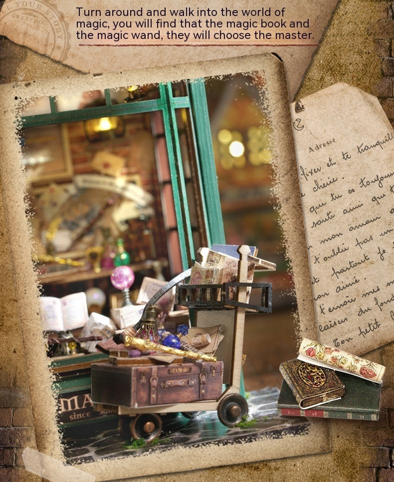 Diy Cottage Manual Assembly Model