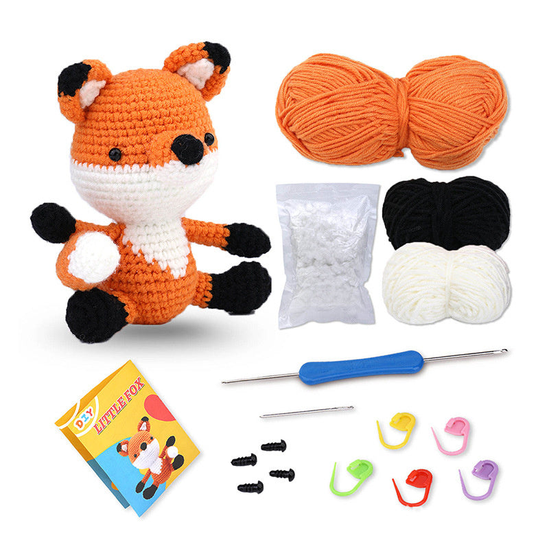 Crochet Material Package Woven Wool Ball Handmade Doll Diy Knitted Crochet Material Package