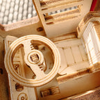 Rolife London Tour Bus Car 3D Wooden Puzzle Model Toy Home Decor Xmas Gift