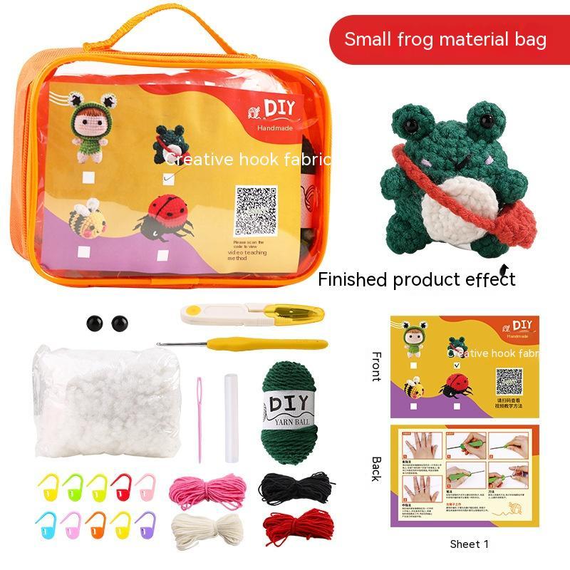 Crochet Material Package DIY Tool Set Toy