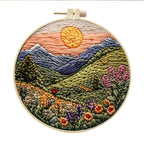 Embroidery Diy Handmade Cloth Art Material Kit Kit