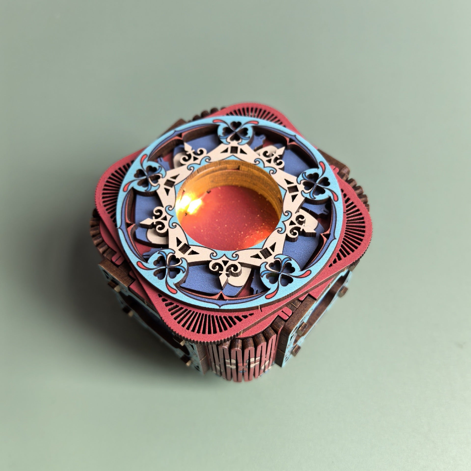 3D 3D Puzzle Model Wooden DIY Music Box