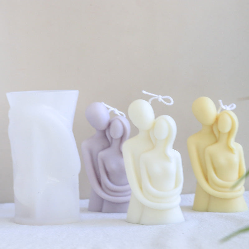 Aromatherapy Candle Craft Gypsum Decoration Silicone Mold