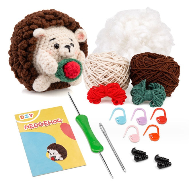 Crochet Material Package Woven Wool Ball Handmade Doll Diy Knitted Crochet Material Package