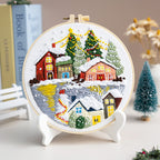 Embroidered Handicraft DIY Material Christmas Kit Fabric