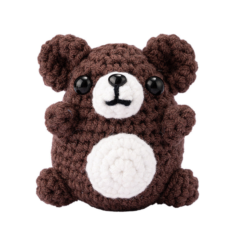 Crochet Material Package Set DIY Hand Crocheted Wool Animal