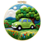 Handmade Material Kit Embroidery Blanket Painting