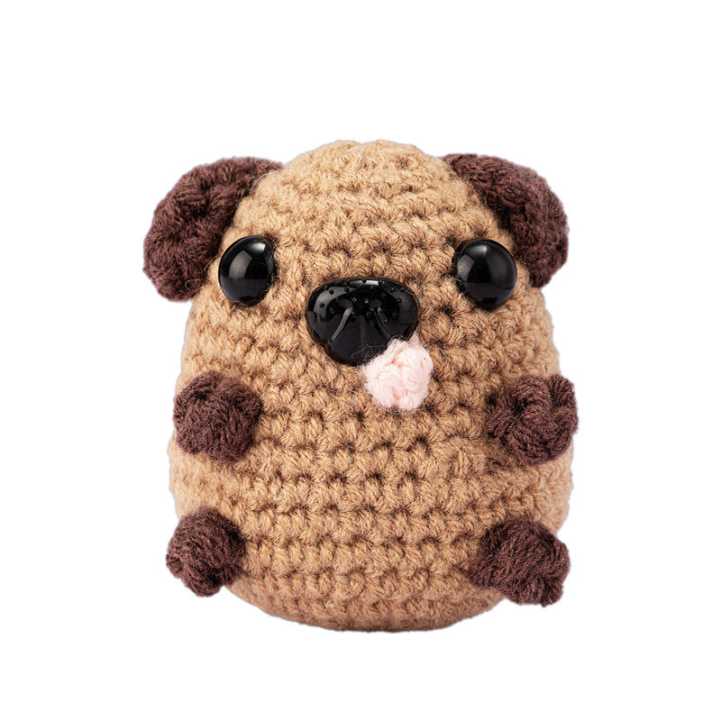 Crochet Material Package Set DIY Hand Crocheted Wool Animal