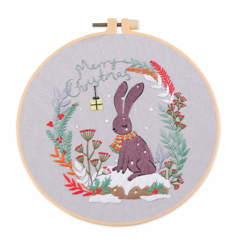 Christmas Embroidery Diy Material Package Kit