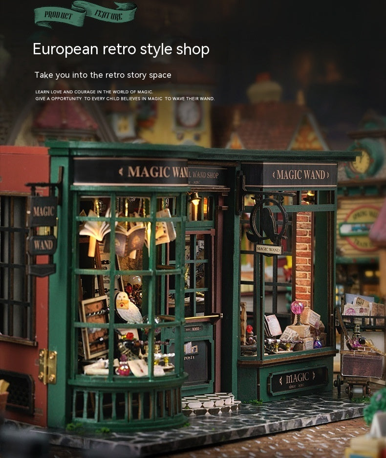 Diy Cottage Manual Assembly Model