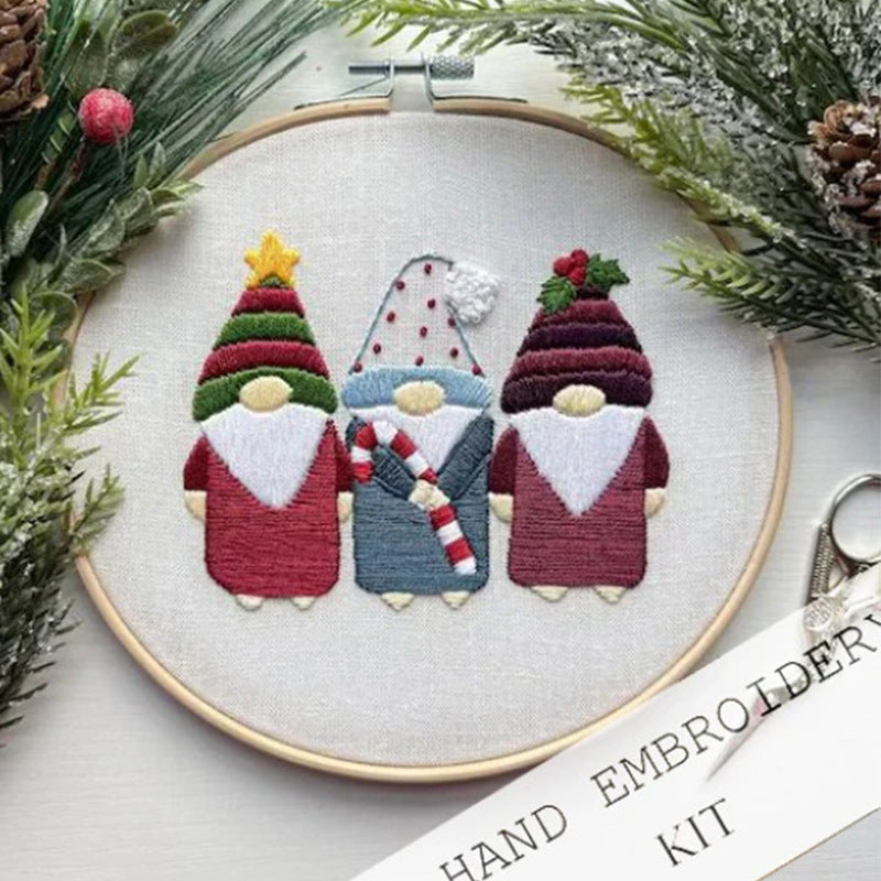 Christmas Kit Embroidery Handicraft DIY Material