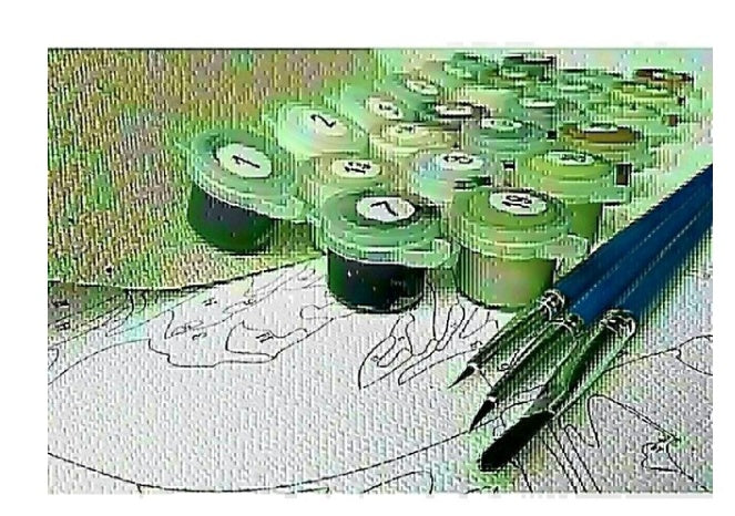 Painting Or Real By Numbers Kit