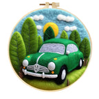 Handmade Material Kit Embroidery Blanket Painting