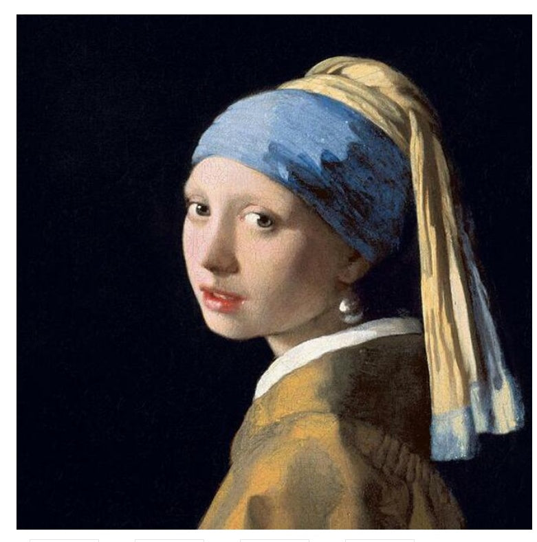 Girl With A Pearl Earring DIY Painting By Numbers Kit