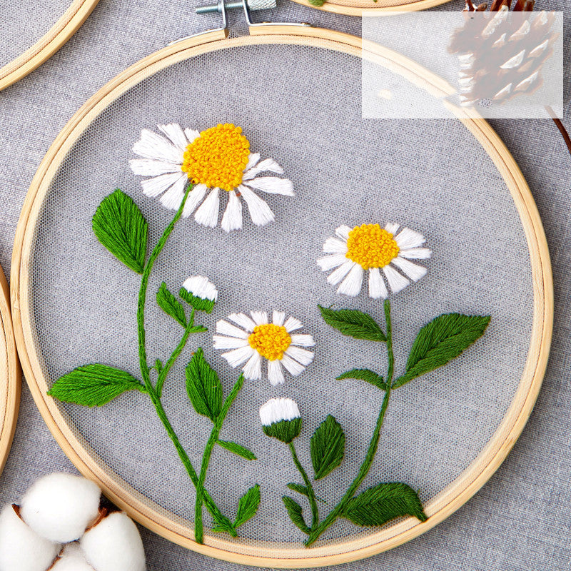 Children's Student Handmade Class Homemade Material Gift Embroidery Kit