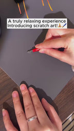 Scratch Painting - Kratzmalerei